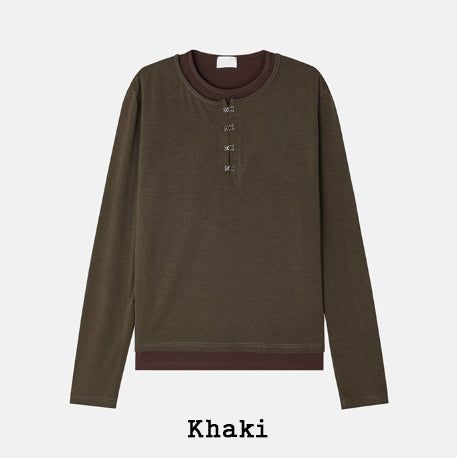 ルーキーズバックルレイヤード長袖Tシャツ