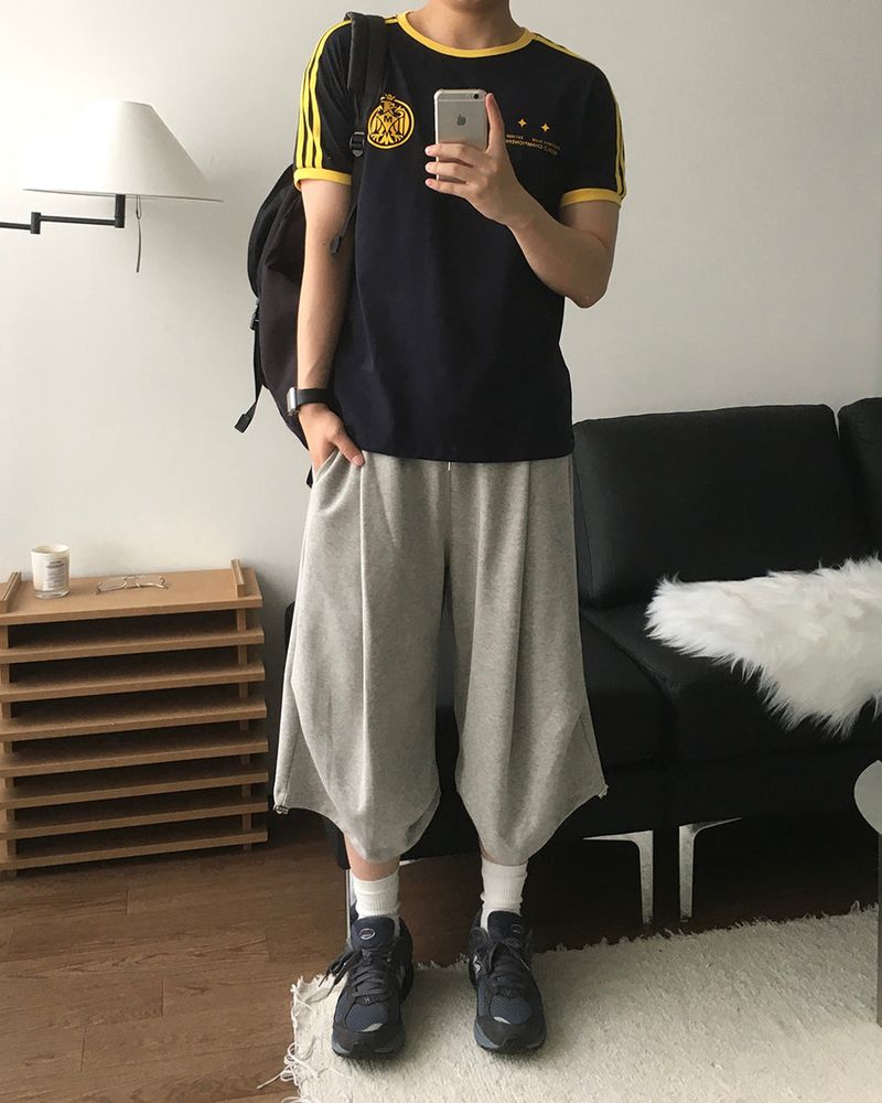 Drop Bermuda Bonded Sweatpants