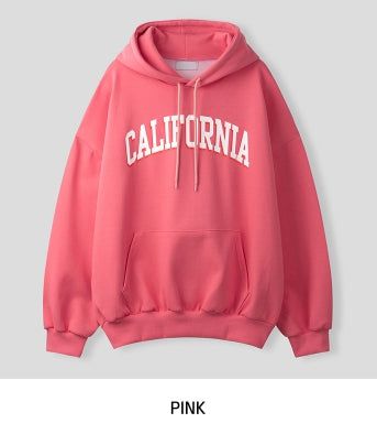 カリフォルニアダブルレイヤーオーバーフィットフーディー