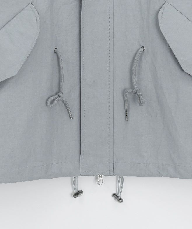 [unisex] Homeper Hood Over Bomber Jacket