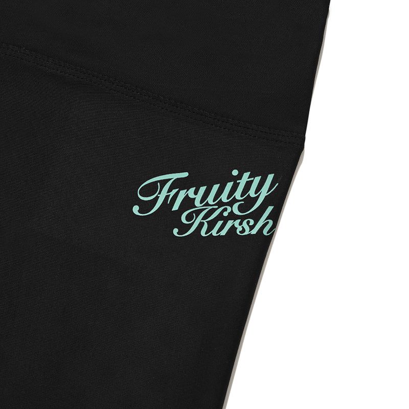 SMALL CHERRY WATER LEGGINGS [BLACK]