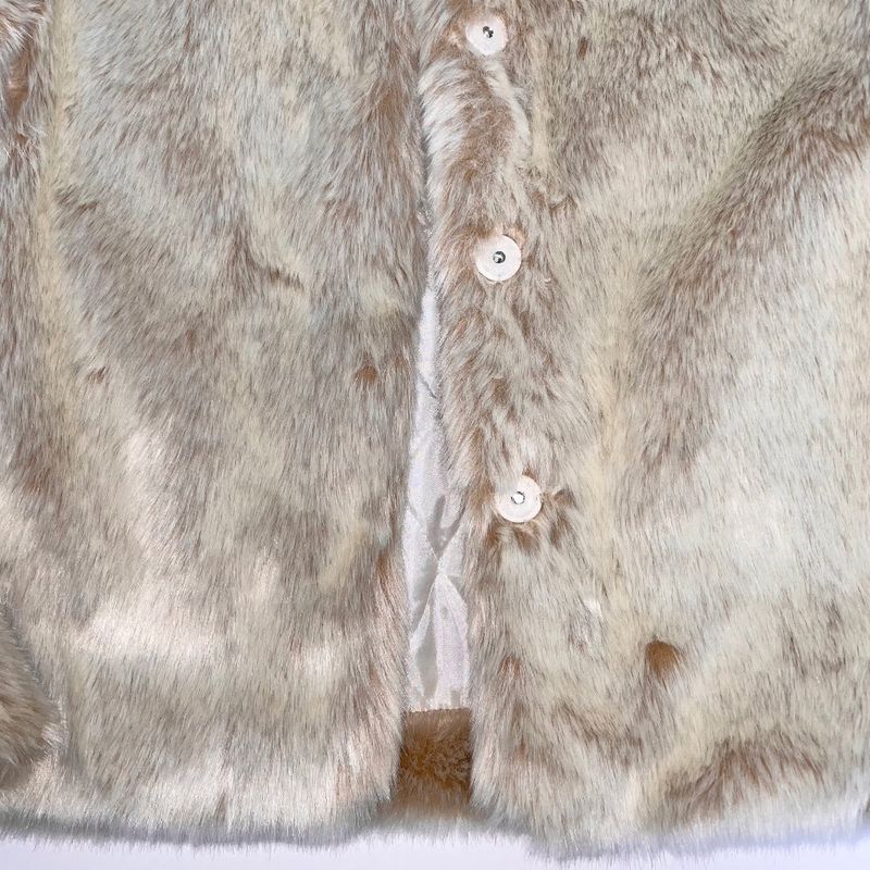 Eco fur jacket