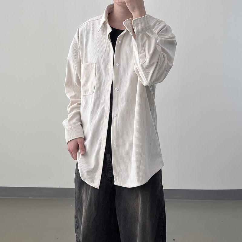 Lea Oversized Corduroy Shirt
