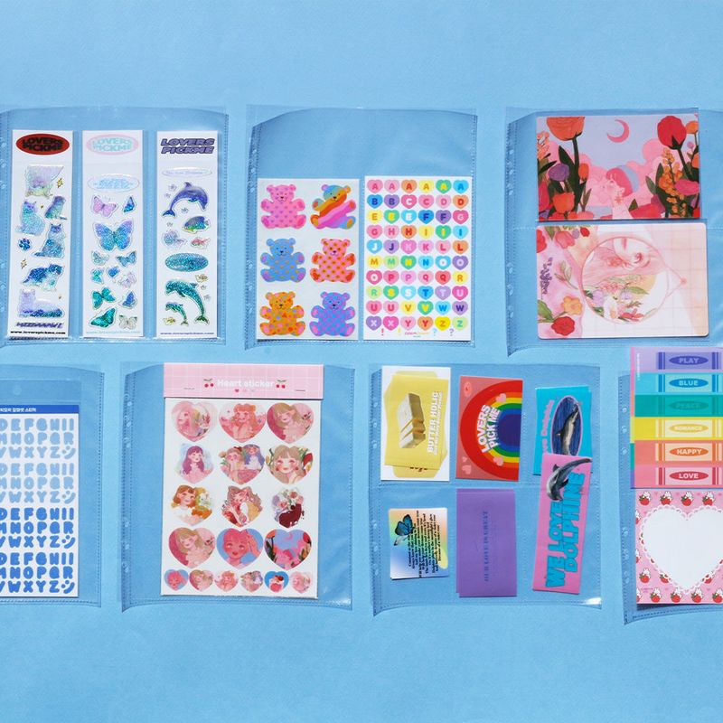 Deco Pocket A5 wide binder refill double-sided (20 sheets)