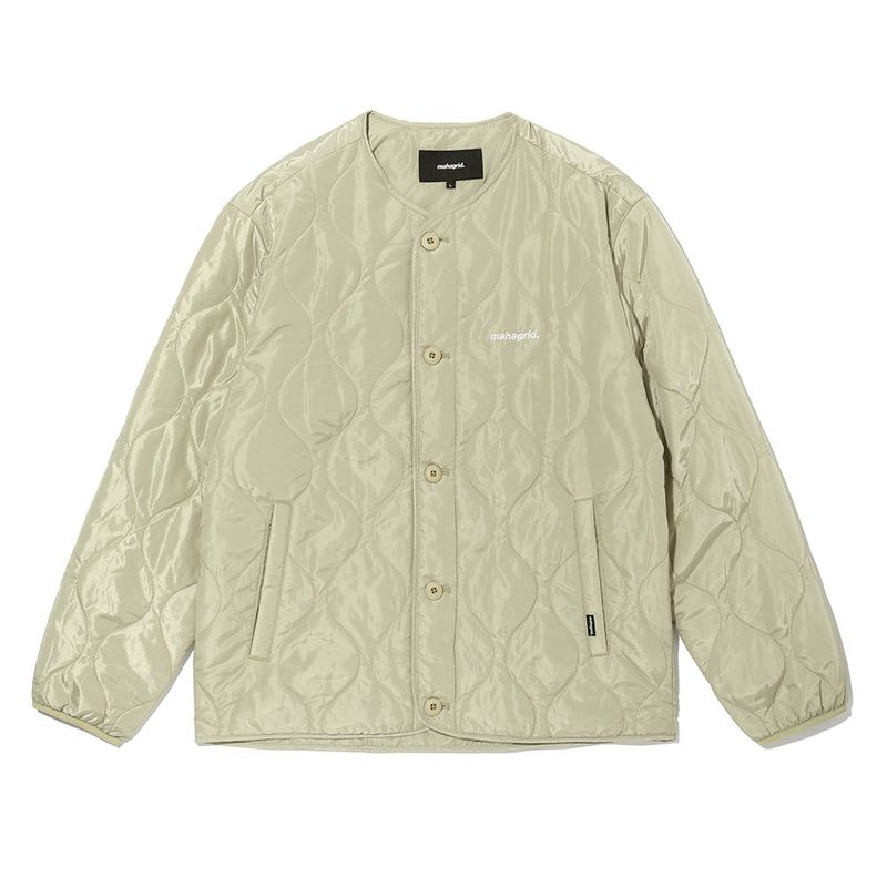 mahagrid(マハグリッド)の「BASIC LOGO QUILTED JACKET(Jackets/Outerwear)」