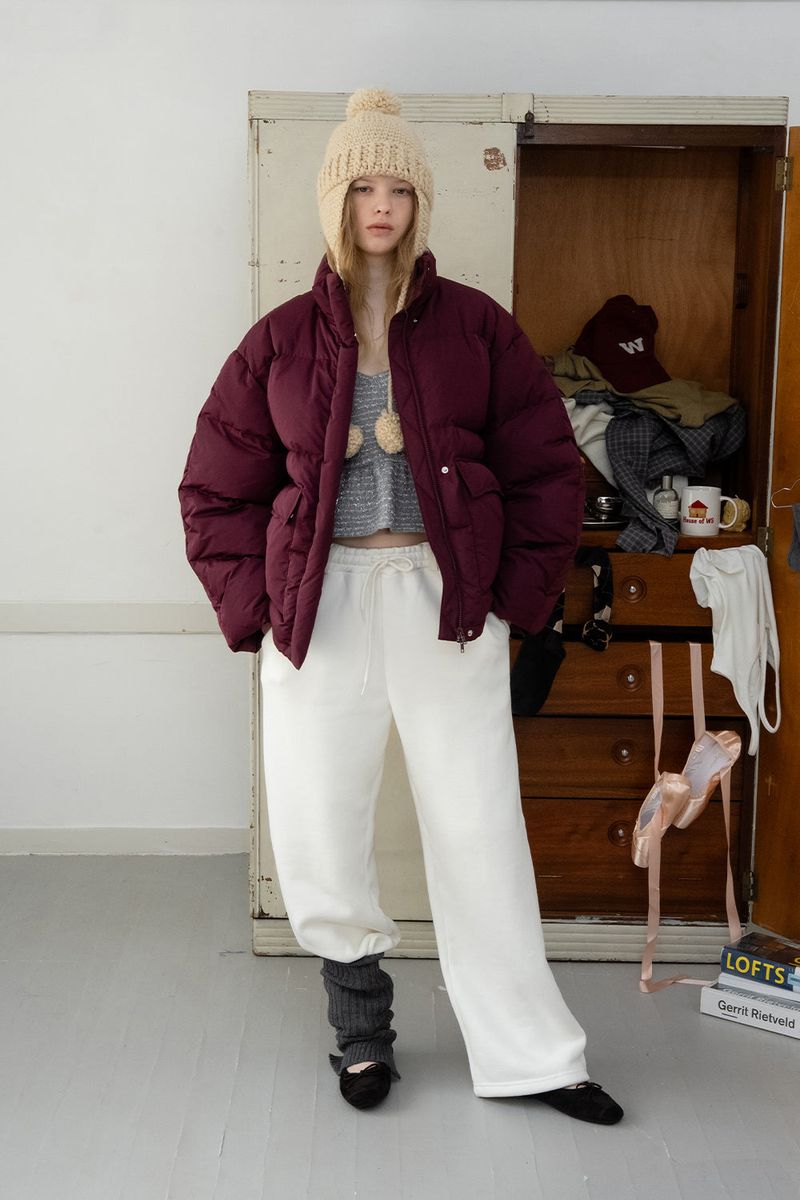 WITHOUTSUMMER（ウィズアウトサマー）の「Solid sweat pants_ivory（Pants）」