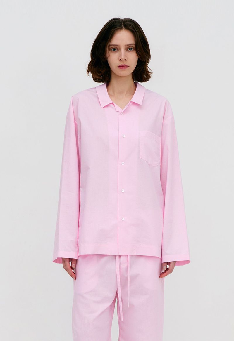 Stay Stripe Pajamas Long Set (3 Colors)