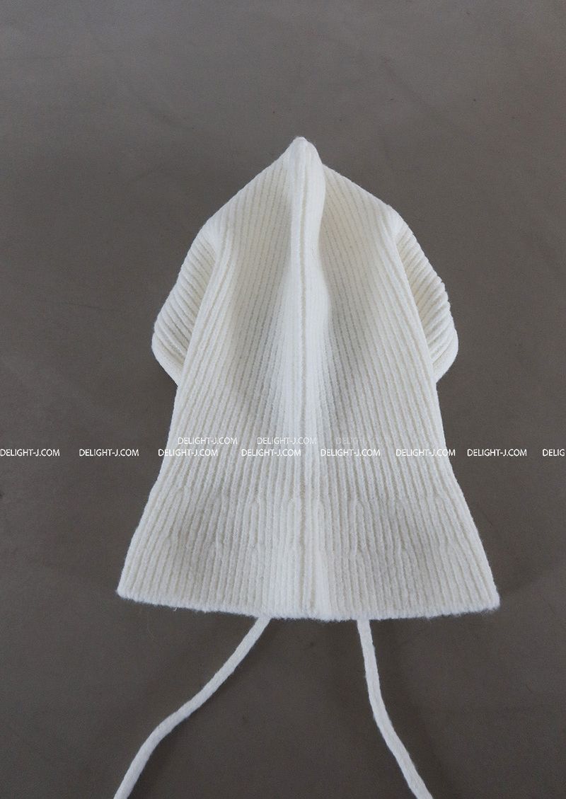 Button neck warmer hood bara clava
