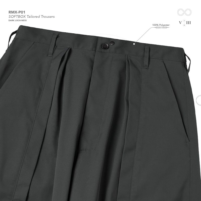 “RMX-P01” SOFTBOX Tailored Trousers