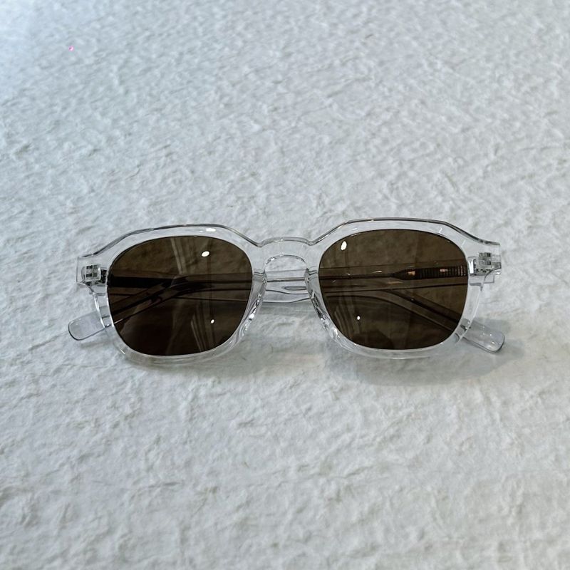 Sheer Geometric Sunglasses