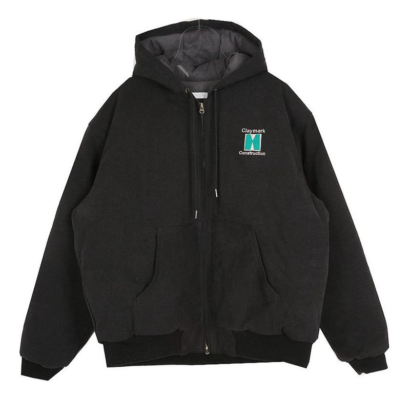 No.0554 canvas work hood padding JK (3color)