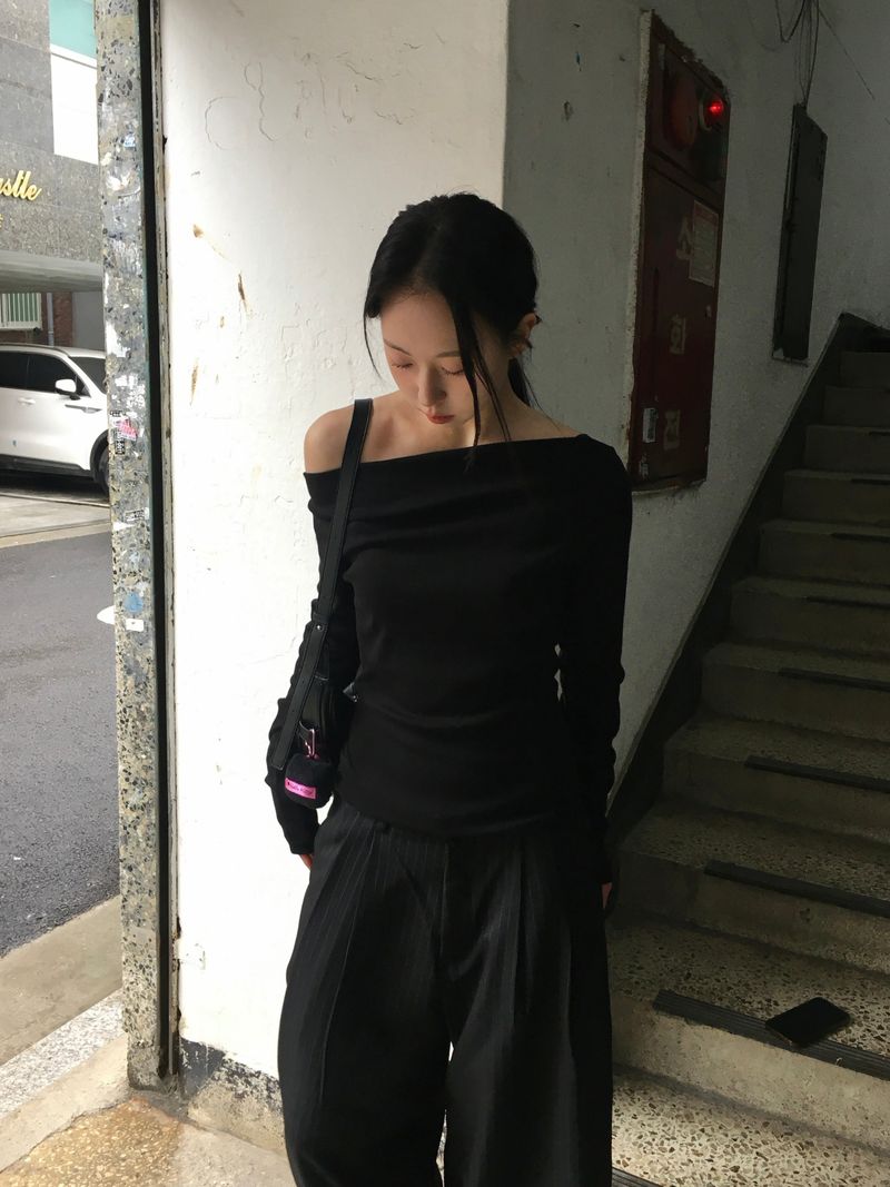 ピーターストライプワイドスラックス (3c)