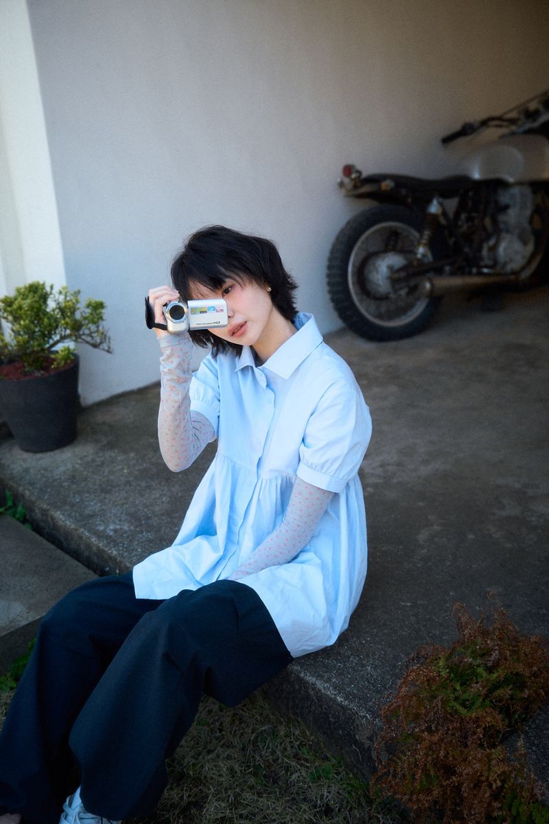 DUGGY(ダギー)の「Melo Shirring Blouse (2color)(Tops)」