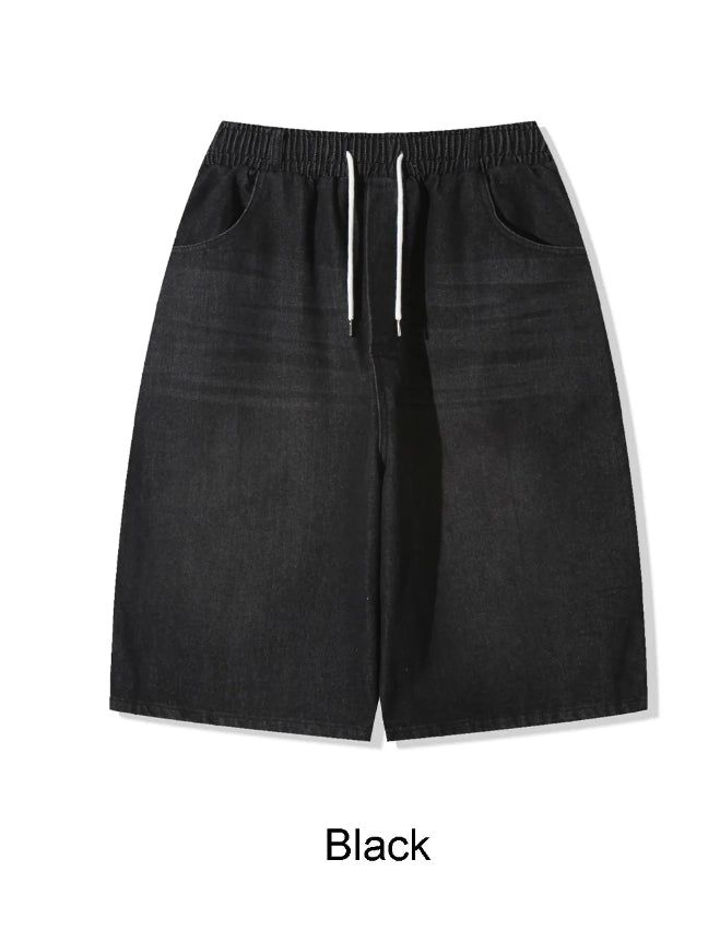 Ethan Carpenter Bermuda denim pants