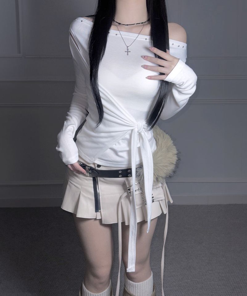 Knot Tie Tee (3colors)