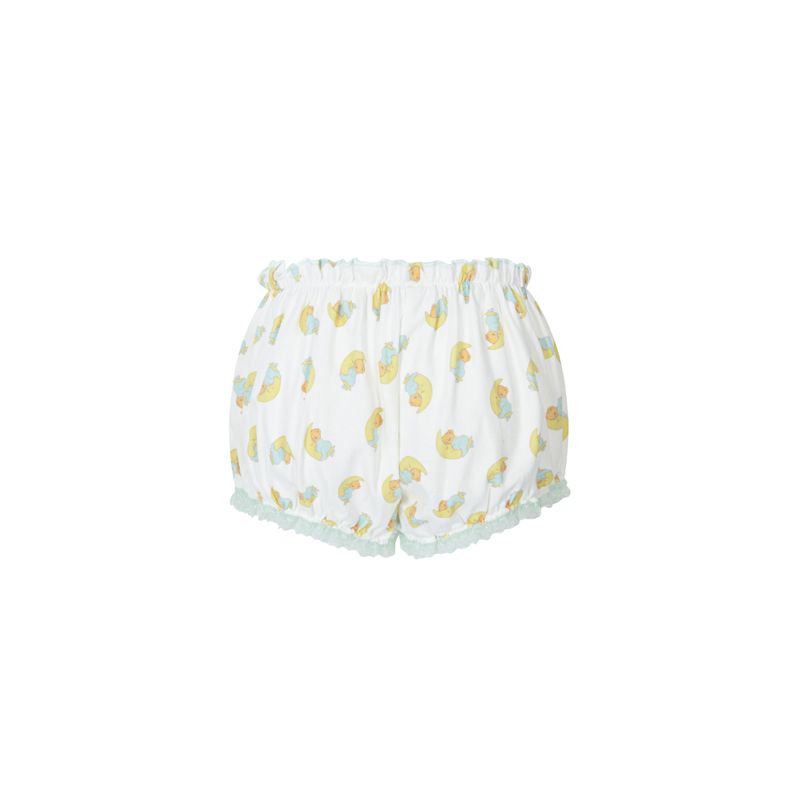 moon bear pumpkin shorts ivory
