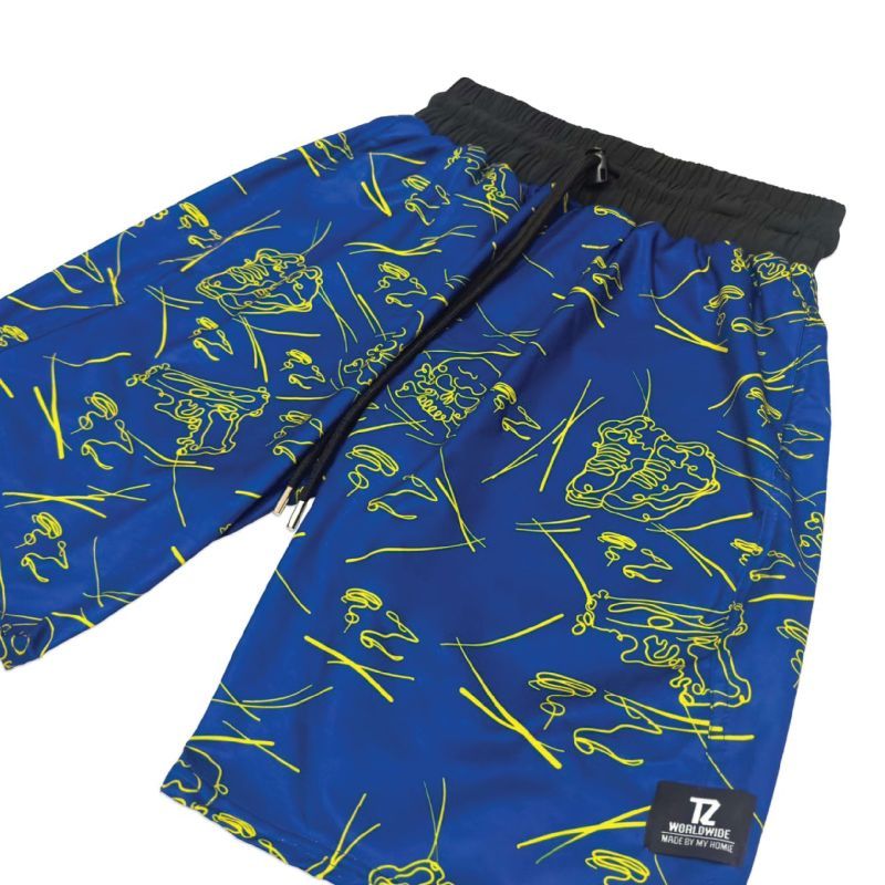 TZ DANGEROUS SURF TRUNKS - BLUE