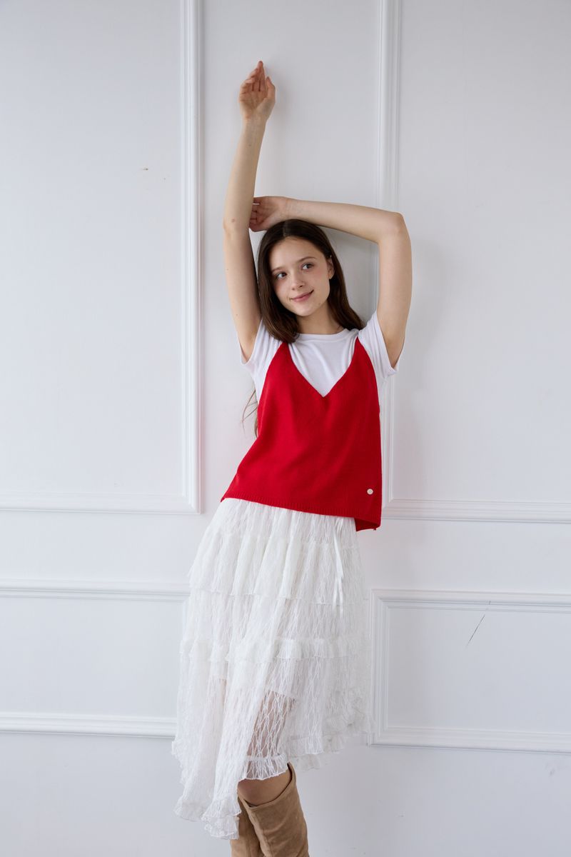PINK PINEAPPLE（ピンクパイナップル）の「UNBALANCE HEMLINE SKIRT（Skirts）」