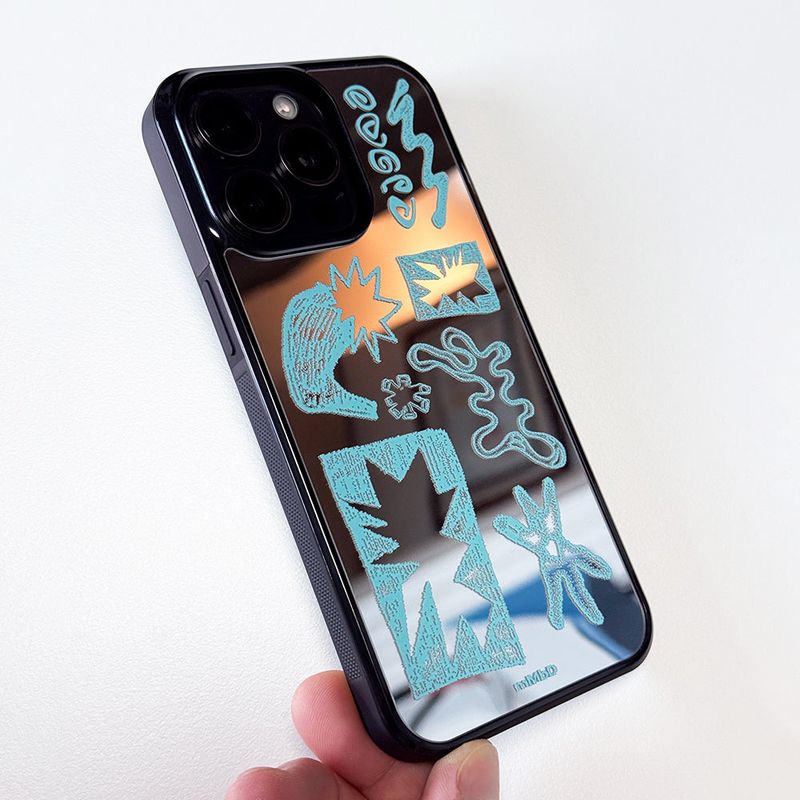 NEWTOPIA_BioDoodle Bumper Mirror Phone Case (SB)
