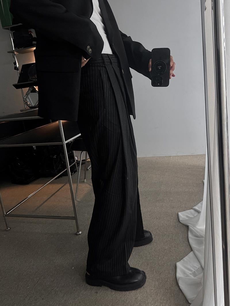ASCLO Steady Stripe Slacks (2color)