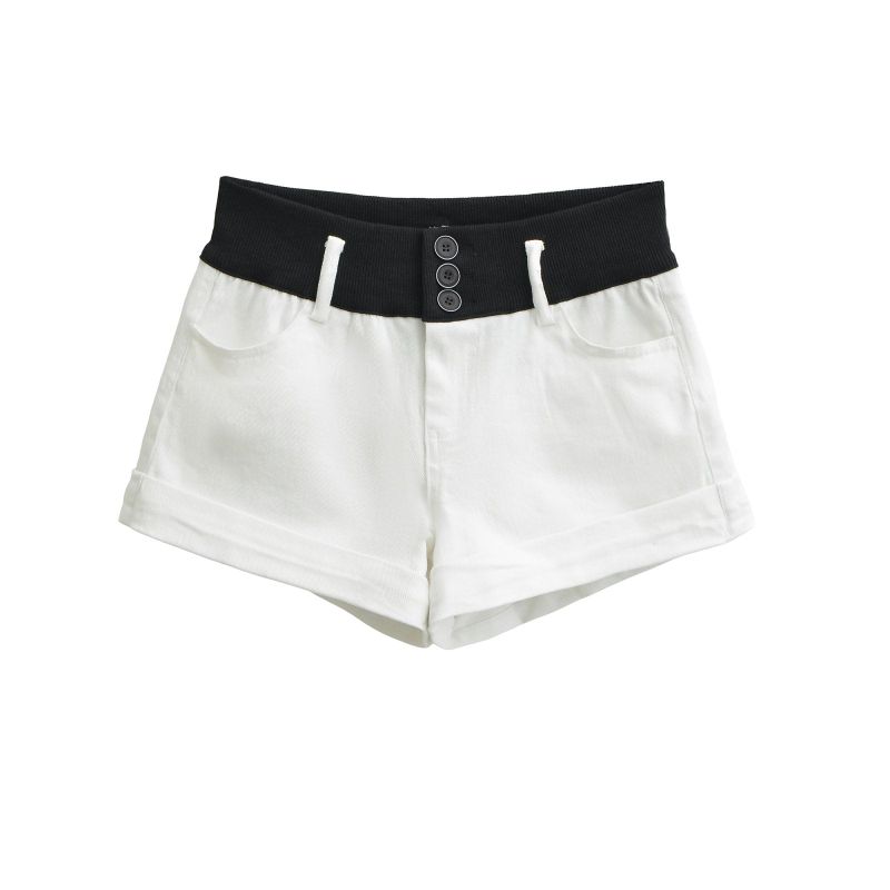 Reni Contrast Band Shorts