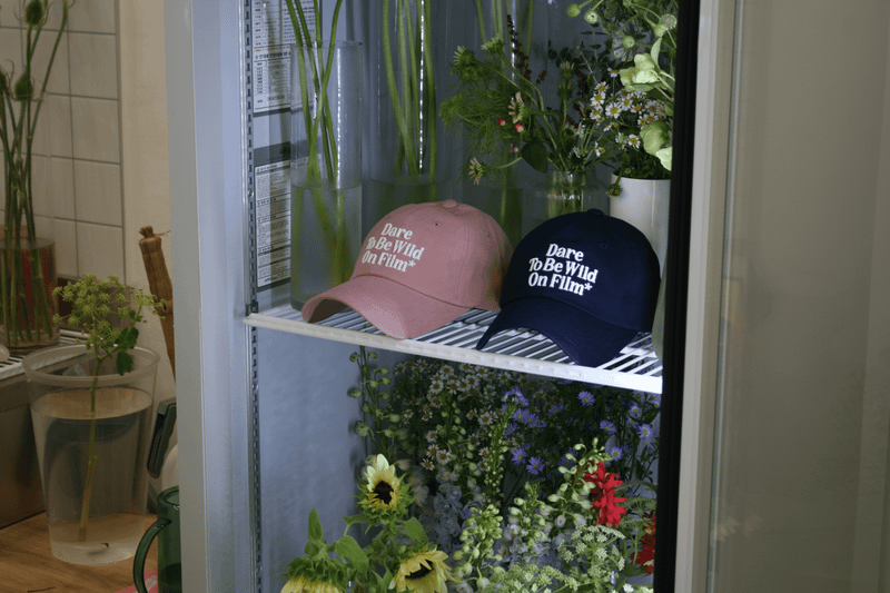 On Film Cap * Eryngium (Navy)