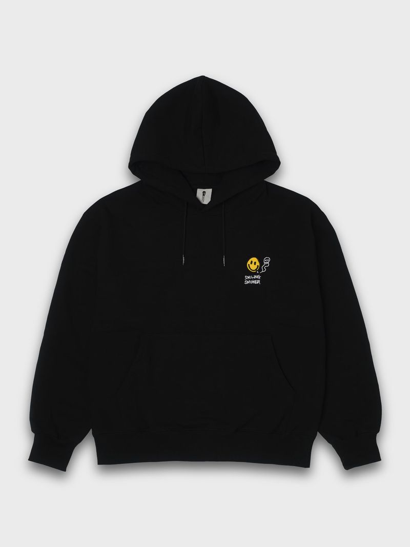 SMOKER HOODIE - BLACK