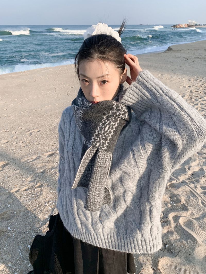 LONG SNOW MUFFLER