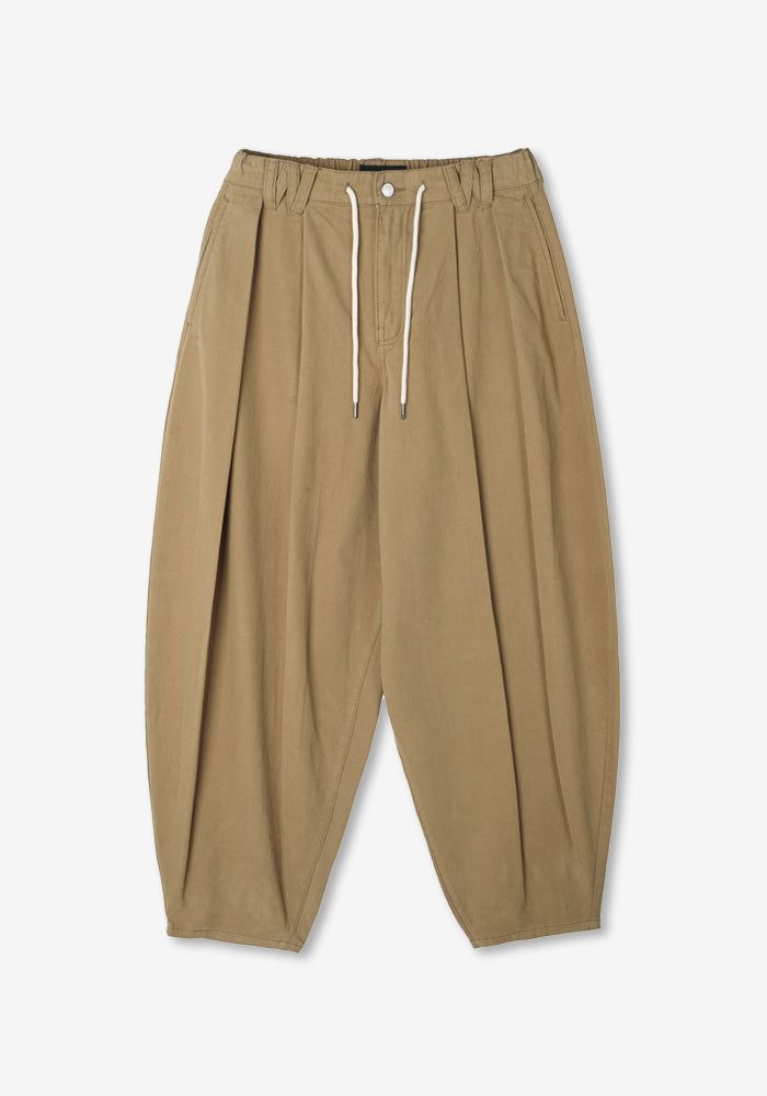 THE W Belted Pin-tuck Balloon Pants
