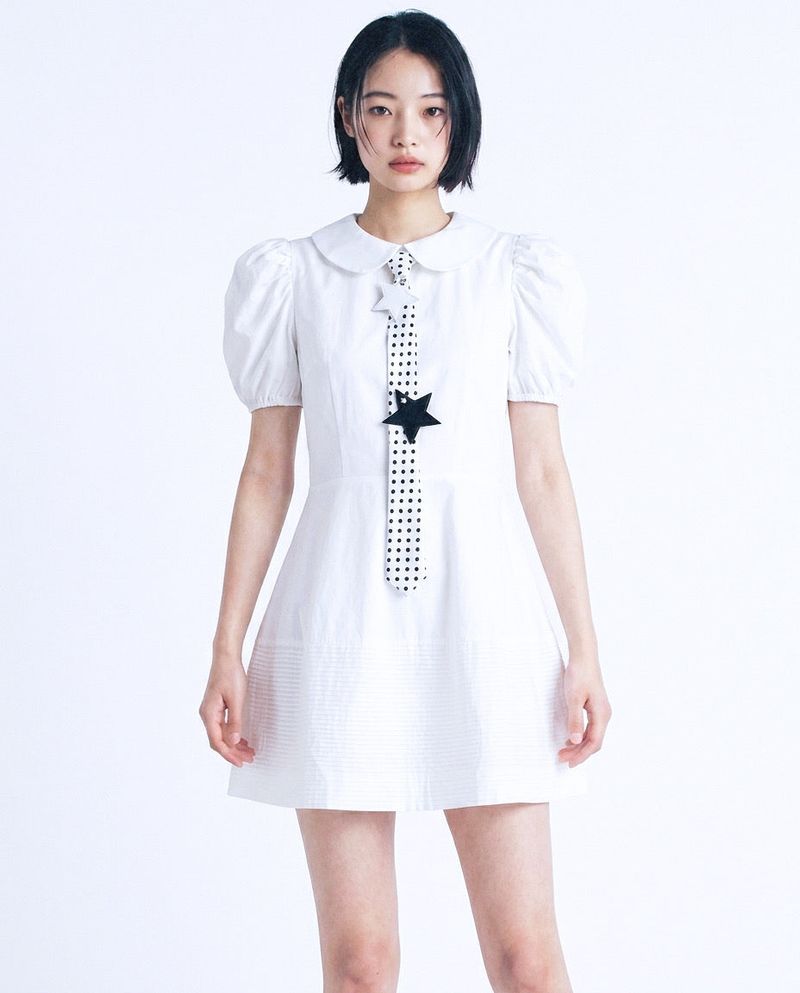 DOT STAR SLIM TIE (2COLOR)