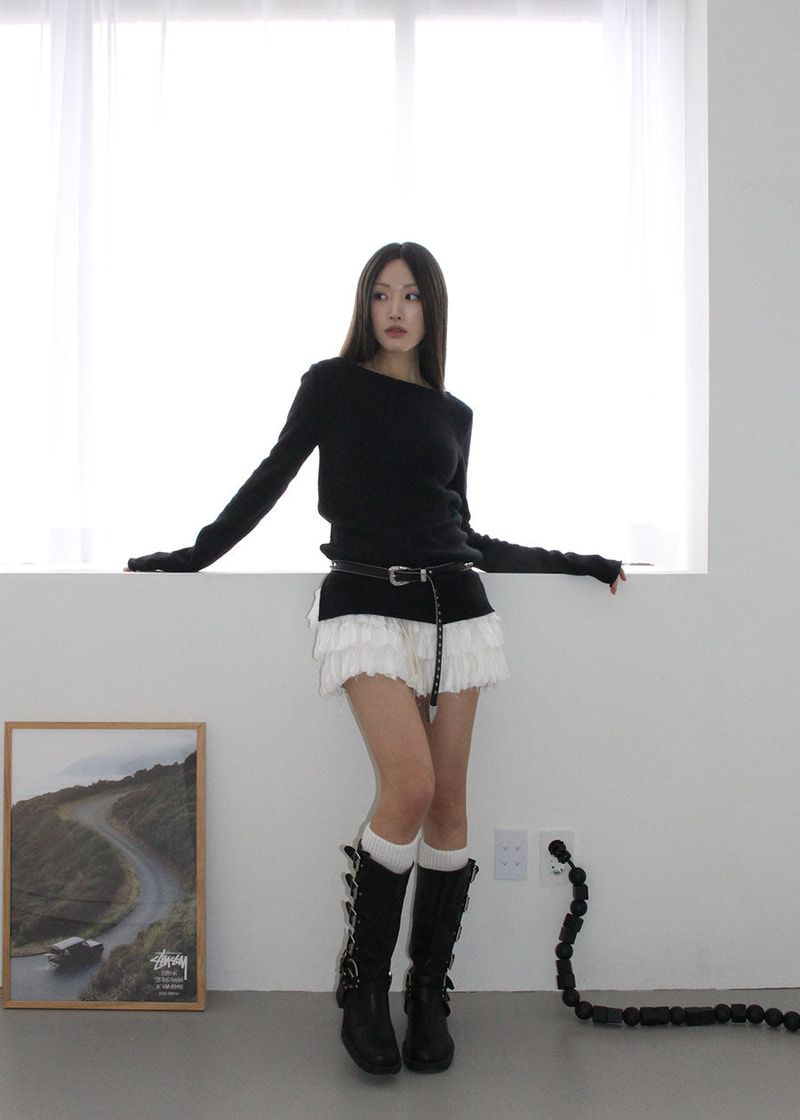 WESTERN STUD LONG BELT