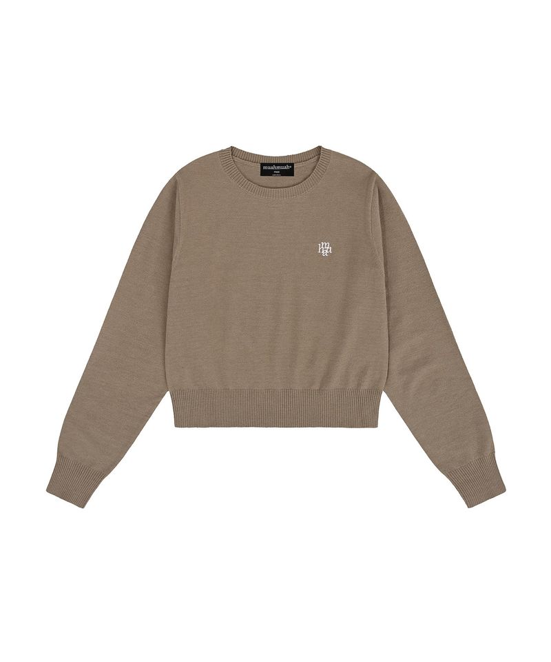 STITCH LOGO BASIC KNIT