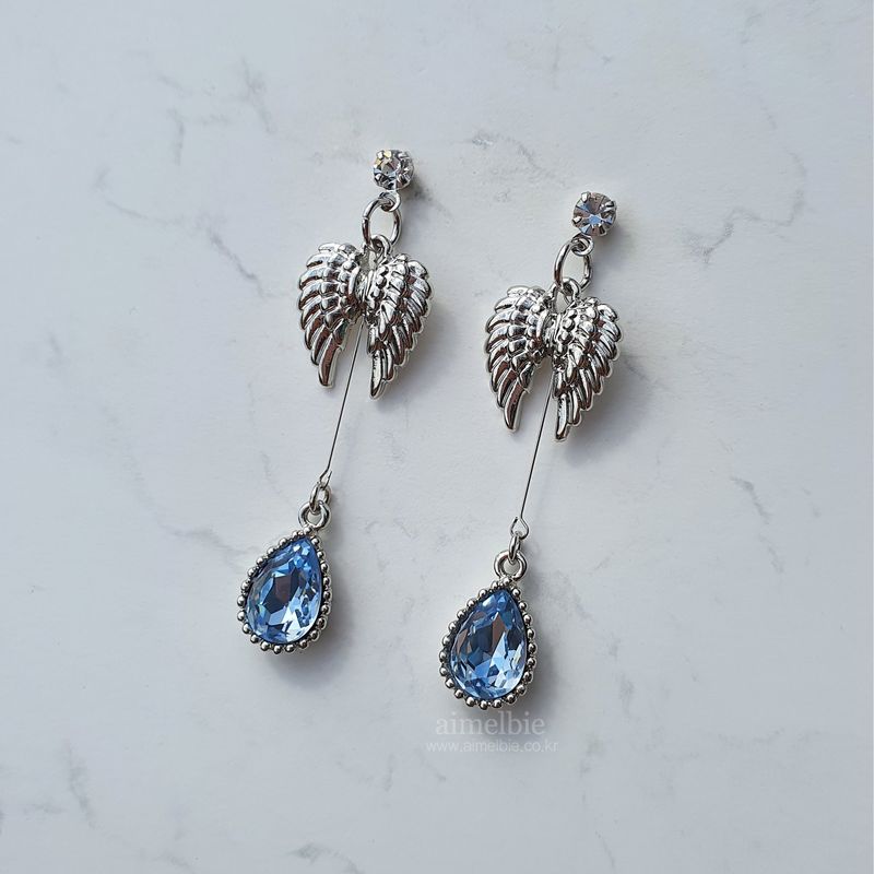 [IVE Leeseo Earring] The Angel Wings Earring
