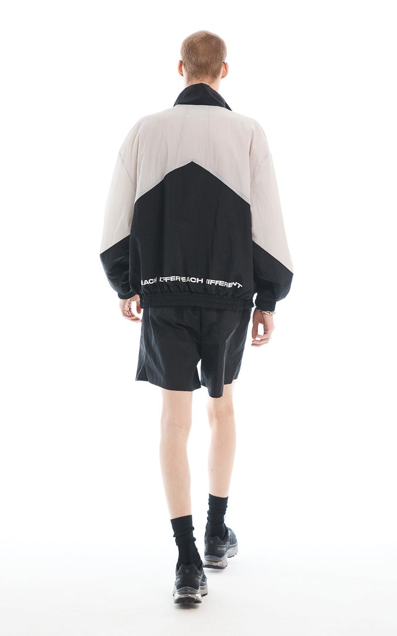 REFLECTIVE WIND BREAKER_BLACK