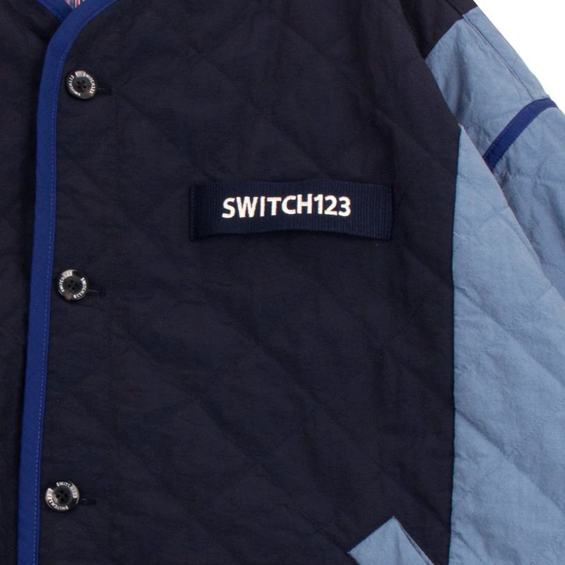 OVER FIT QUILLITING LINING JUMMPER (UNISEX)_SYS1JP01NV