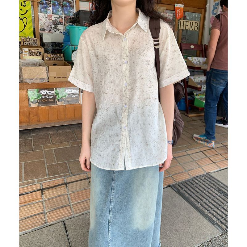 (MADE) TV vintage blouse