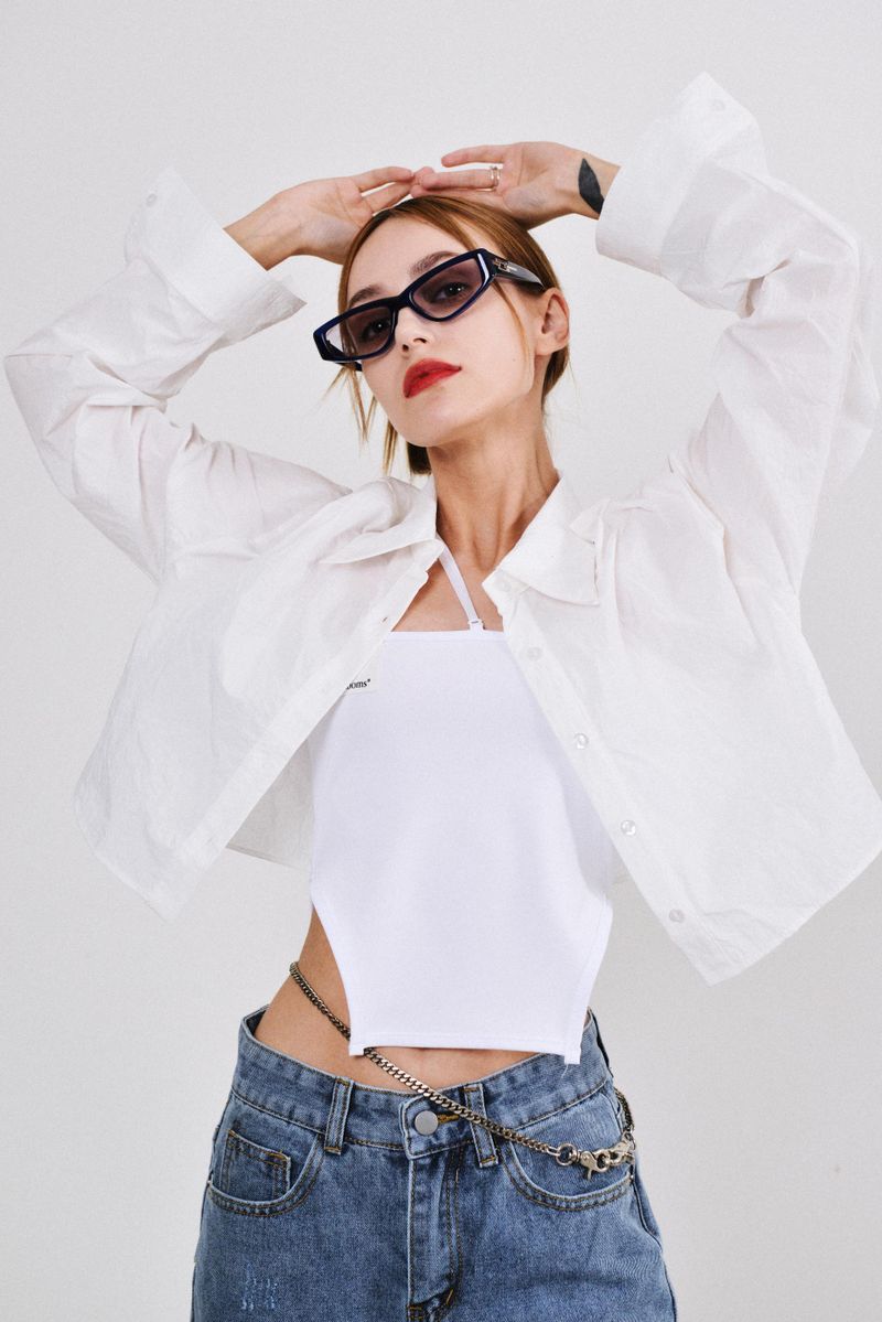crease crop shirts