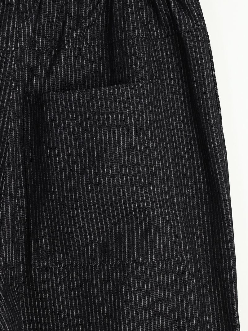 Ruton Pintuck Wide Stripe Pants 2C
