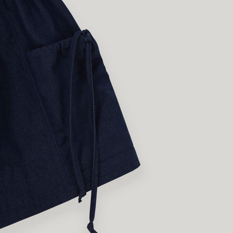Deep Blue Big Pocket Short