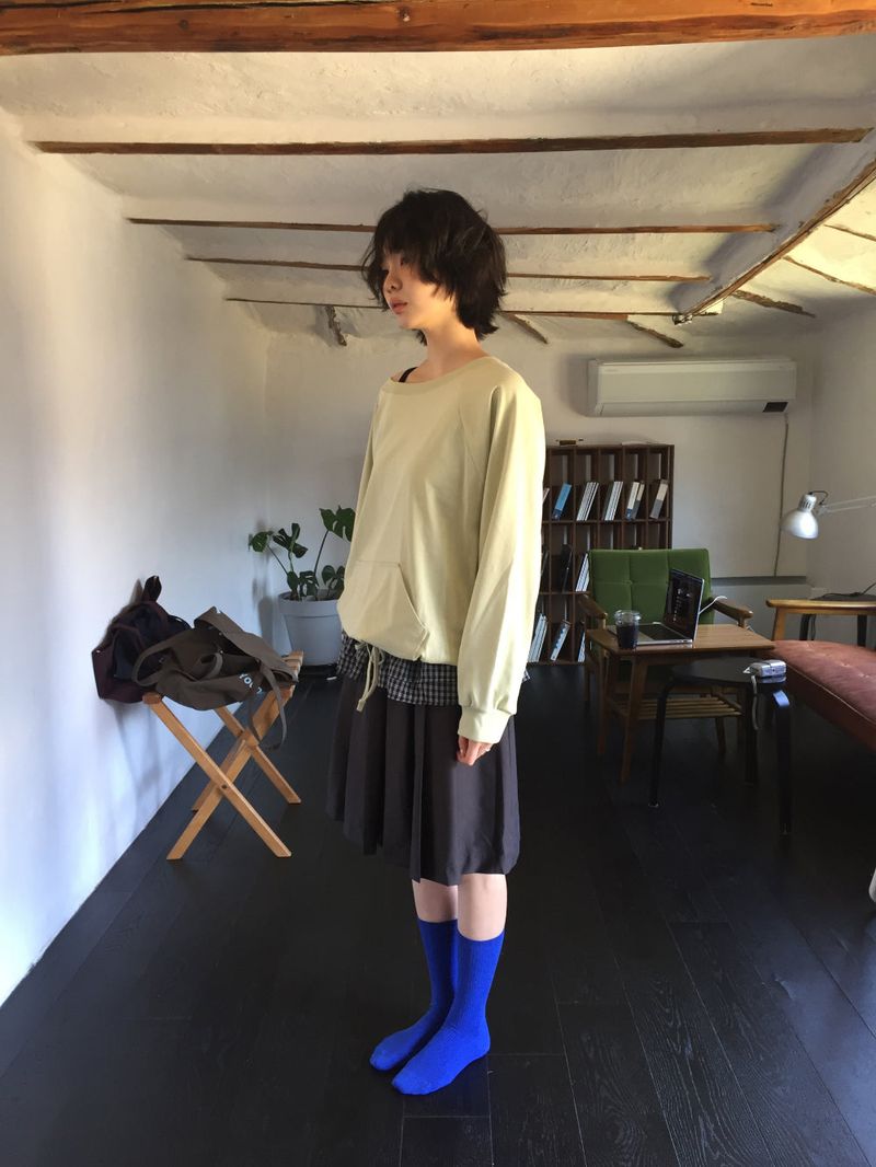 Nice pocket boatneck t-shirt (3color)