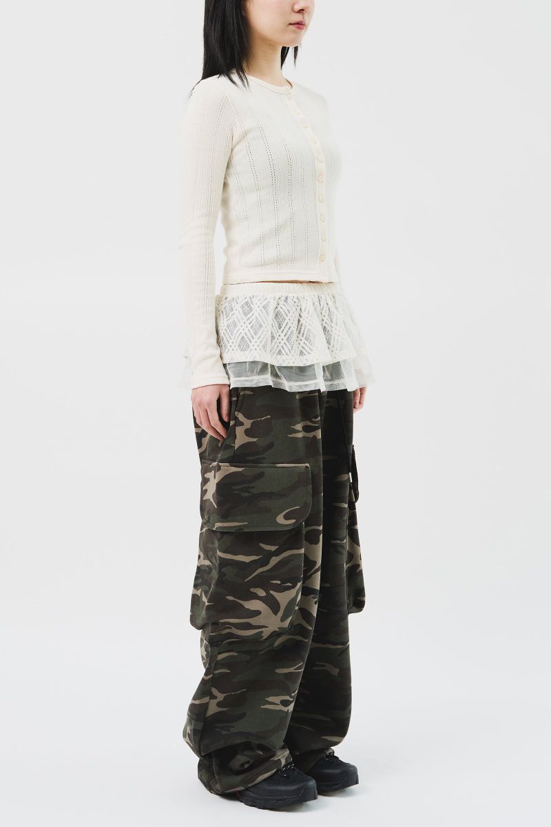 Teo Camo Pocket Sweatpants (2color)