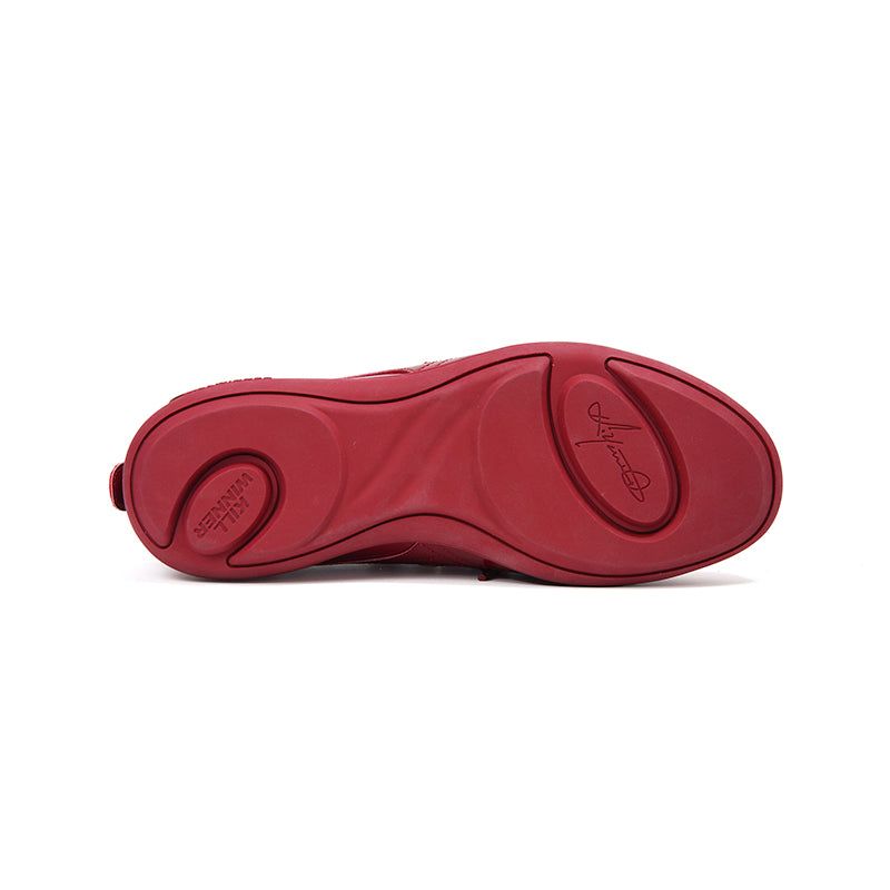 KILLWINNER Red Athletic Trainer Shoes, Casual Sports Shoes