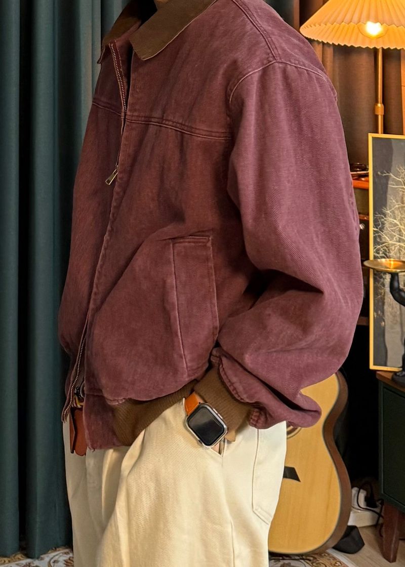 Color Matching Work Jacket 3COLOR
