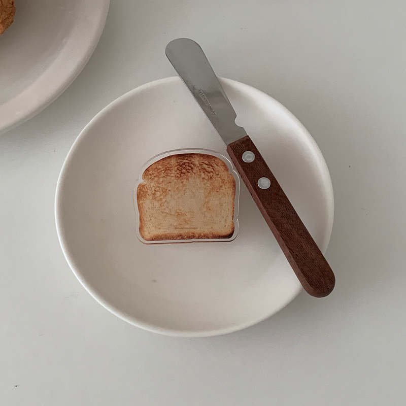 toast bread 4types food smart tok(sticker type)