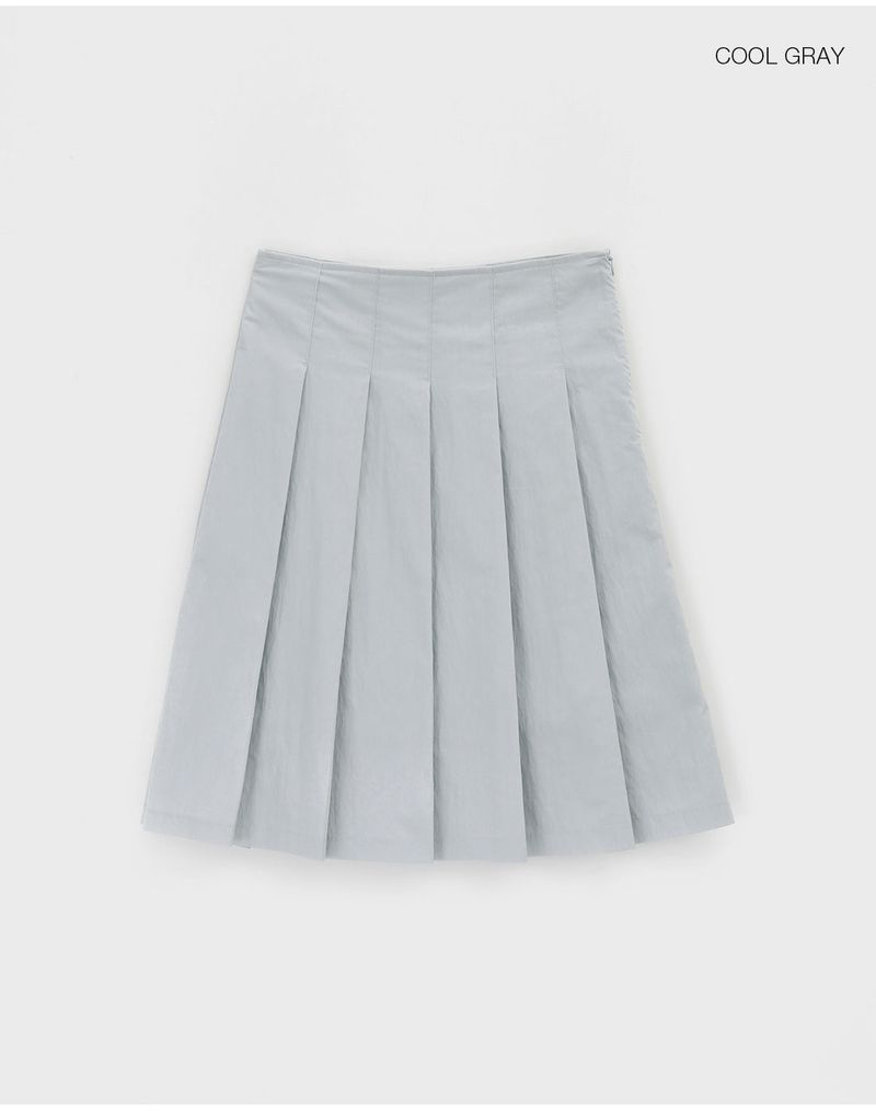 [MADE] Swalin Pleated Midi Skirt