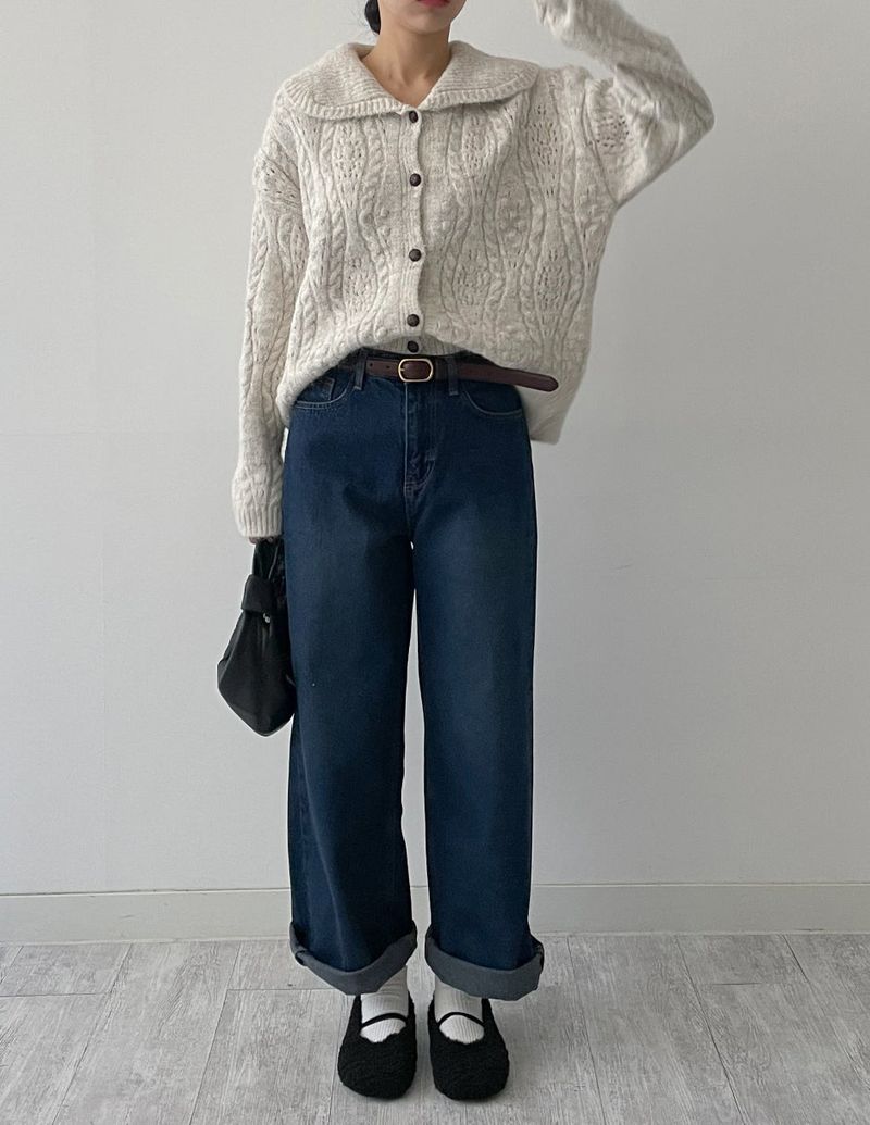 INCHANT ME（インチャントミー）の「[Brushed Lining] 575 wide denim pants（Pants）」