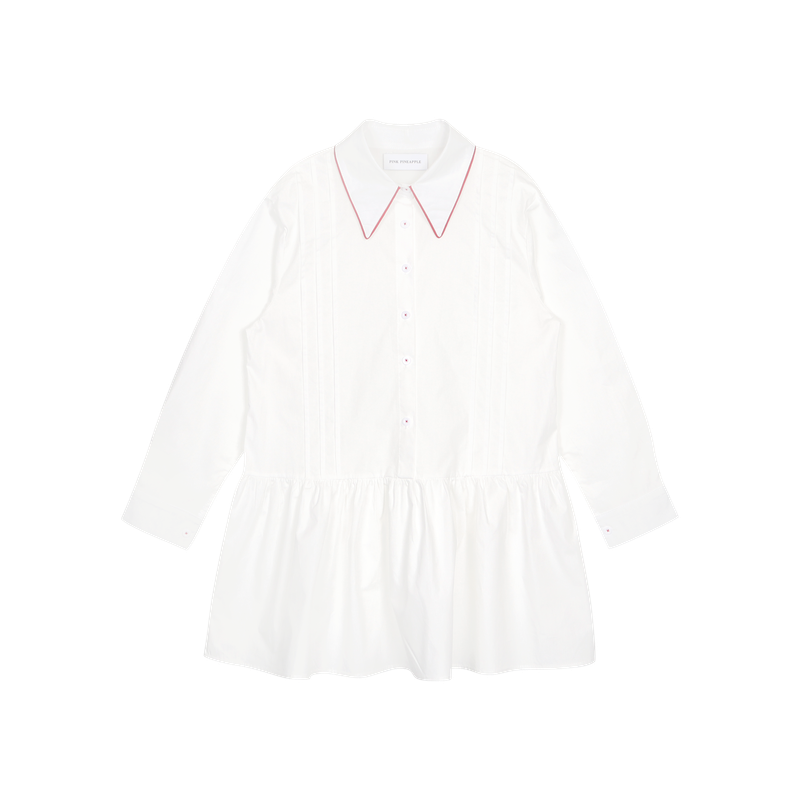 PINE LINE SHIRT DRESS