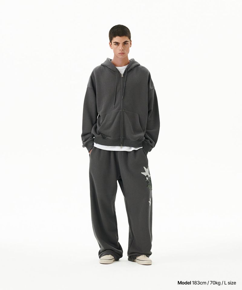 PRAY APPLIQUE SWEAT PANT