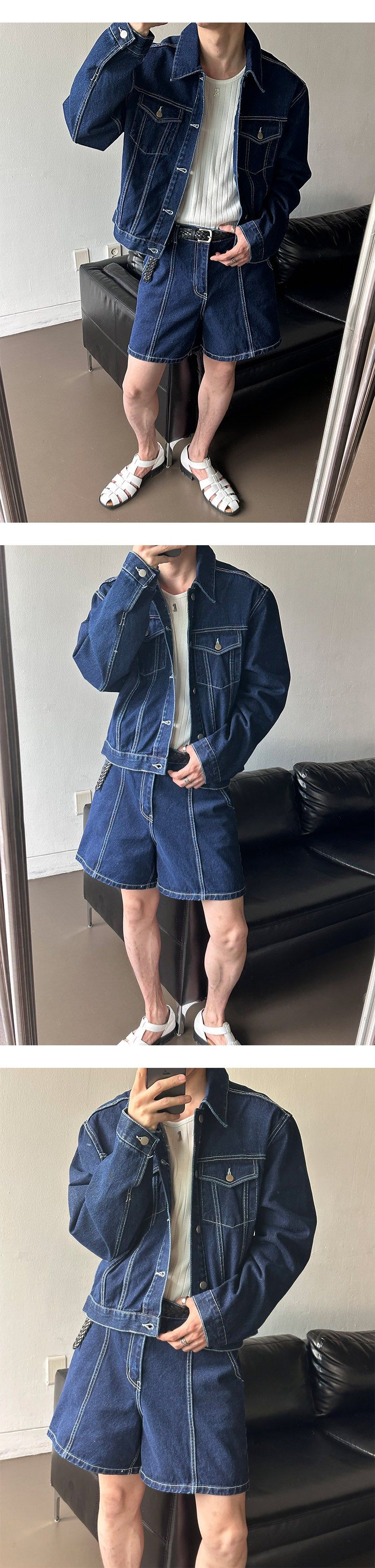 [S/S] High ribbed logo sleeveless(6color)