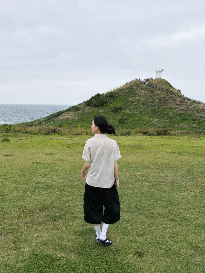 [Feature] Como Slack Cargo Bermuda Pants (3c)